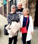  Doug, Peggy and Sue posed for Neil outside the Port Coquitlam White Spot.   