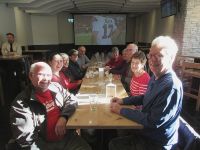 Nov 9, 2022. St. Augustine's Pub.  Alex Kerr and granddaughter Alex Tumac, Anne Mathisen, Lori and Rod Mundy, Peggy Oldfield, Lynn and Neil Gillon, Eleanor and Michael Taylor-Noonan, 