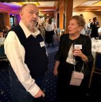 Joe Holman and Lorna Haeber.