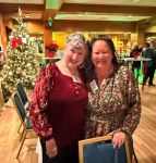 Peggy Oldfield and Louella Quan Charlston.