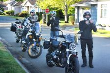 Getting ready to head out to explore the Sunshine Coast
