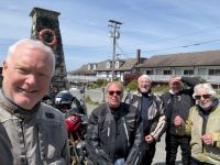 Christian Massey exploring the Sunshine Coast with the Parksville Craig Bay Motorcycle Enthusiast Motorcycle group.