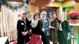 June Hunter, Theresa Lalonde, Philip Ditchburn, Louella Quan Charlston, Lorna Haeber