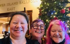 Louella Quan Charleston; Lisa Cordasco, Joan Athey.