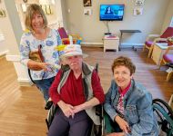 Ron's wife  Sheryl Smale, Ron and his sister  Eleanor Taylor-Noonan.